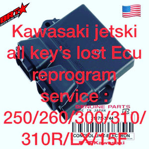 Kawasaki JetSki All Keys Lost Service .